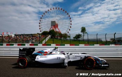 FP1 & FP2 - Japanese GP report: Williams Mercedes