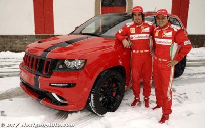 A special Jeep to tackle the snow in Maranello