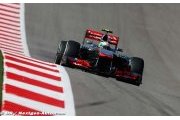 Les deux McLaren dans les points à Austin