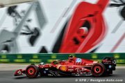 Sainz defends 'very fast' teammate Leclerc