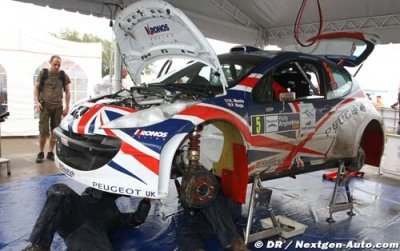 Water splash to blame for Meeke’s delay