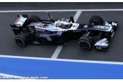 Maldonado a fait débuter la nouvelle FW35