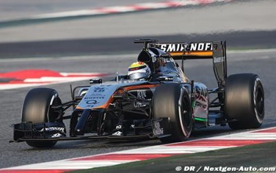 Sergio Perez attend surtout la nouvelle VJM08...