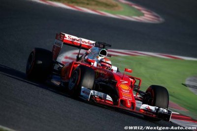 Barcelone I, jour 4&nbsp;: Räikkönen en tête à la mi-journée