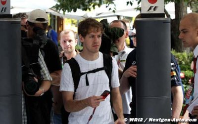 Vettel&nbsp;: Red Bull a progressé même sans le fond plat troué