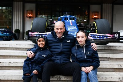 Zidane accueille Alpine Racing à Madrid pour conclure la saison