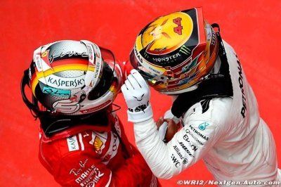 Vettel et Hamilton relativisent leur position respective au championnat