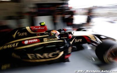 Maldonado satisfait des évolutions Renault testées à Silverstone