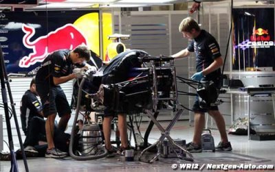 Red Bull cherche une solution pour son F-duct passif