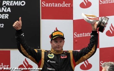 Raikkonen s’avoue un peu déçu par sa 3ème place
