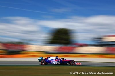 Du travail sur les pneus et l’aéro chez Toro Rosso