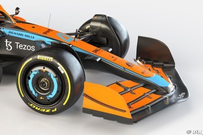 Norris va devoir ’reconditionner sa vision’ avec les 18 pouces