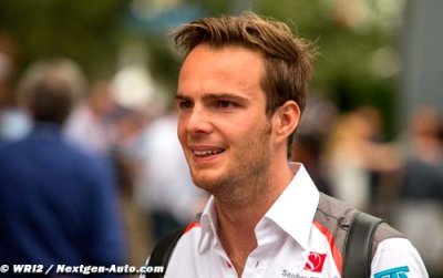 Van der Garde sera en piste à Spa-Francorchamps