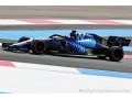 Williams F1 a fait des tests sur l'aéro et les pneus Pirelli en France