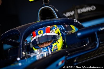 Beganovic roulera avec Ferrari en EL1 du GP de Bahreïn