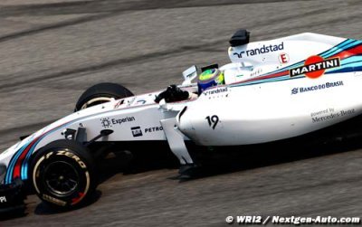 Williams&nbsp;: les nouvelles pièces fonctionnent bien