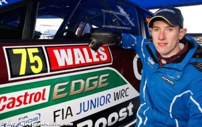 Evans remporte sa première victoire en WRC 2