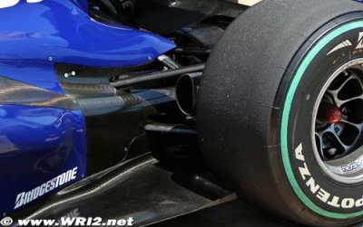 Williams indécise sur les échappements bas