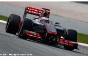 Button ne s'attend pas à ce que McLaren augmente son avance