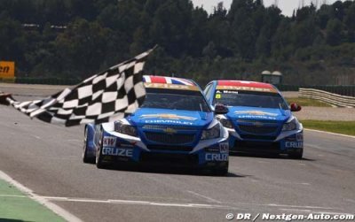 Salzburgring, Race 1: Huff heads Chevrolet 1-2-3