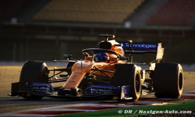 Sainz quickest in Barcelona as Vettel crashes out