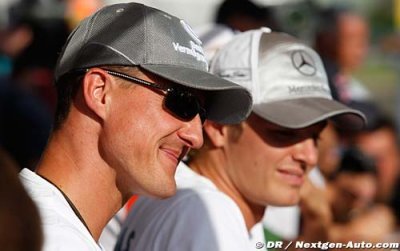 Schumacher fait grise mine