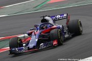 Près de 100 tours pour Brendon Hartley, Toro Rosso et Honda