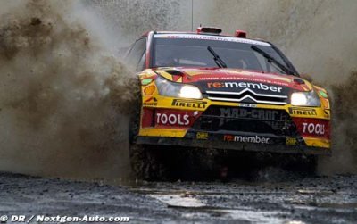 Dueling Citroens fly on Radnor repeat