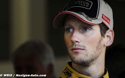 Grosjean sees ’no reason’ for Lotus exit