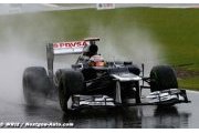 Free 2: Pastor Maldonado heads wet Practice at Hockenheim