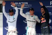 Hamilton ne digère (toujours) pas la pole position de Rosberg