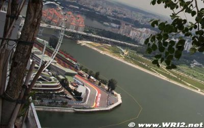 Les pilotes s’inquiètent de la pluie à Singapour