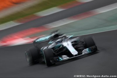 Bottas enchanté par la Mercedes W09, Hamilton ne se prononce pas
