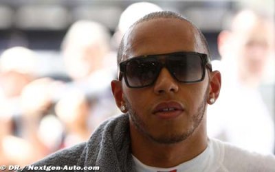 Hamilton était à l’usine Mercedes