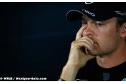 Rosberg : Je suis concentré à 100% sur mon travail