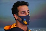 Officiel : Ricciardo à l'isolement suite à un test positif au Covid-19
