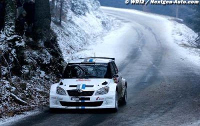 VW celebrates class victory in the Rally Monte Carlo