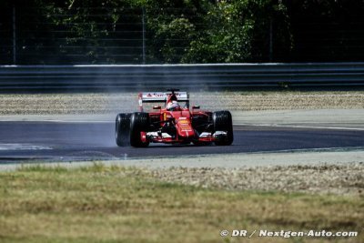 Vettel se crashe à Fiorano lors des essais Pirelli