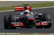 Button still on top in Japan
