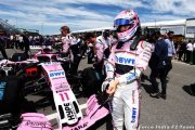 Perez : La Force India est privée d'évolutions faute d'argent