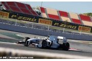 De la Rosa boucle les essais F1 de Pirelli à Barcelone