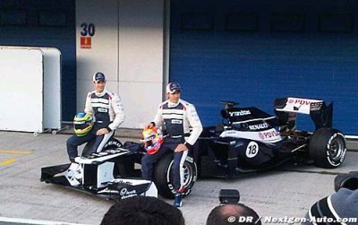 Williams reveals 2012 car... with stepped nose