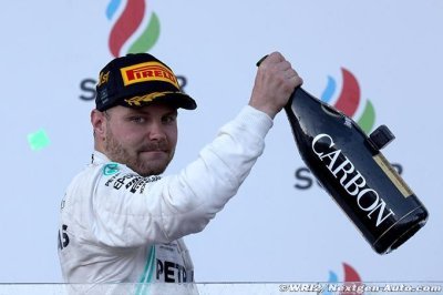 Bottas est ‘ravi’ d’avoir tenu Hamilton en respect en début et en fin d’épreuve