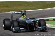 Rosberg a été victime d'un mauvais train de pneus
