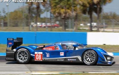 Triplé Peugeot aux essais libres à Spa