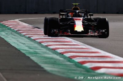 Max Verstappen énervé d’avoir manqué la pole à Mexico