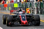 Haas : Grosjean enchaîne les tours, fuite d'eau pour Magnussen 