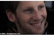 Romain Grosjean est un pilote heureux