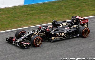 Maldonado est satisfait de sa nouvelle Lotus