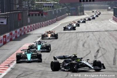 Hamilton&nbsp;: Mercedes F1 a tiré le meilleur de la voiture à Bakou